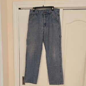 Men's Relaxed Fit Blue Jeans
